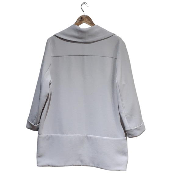 Paraphrase Women's Blazer Jacket Beige Open Unstructured Size XL - Picture 2 of 7